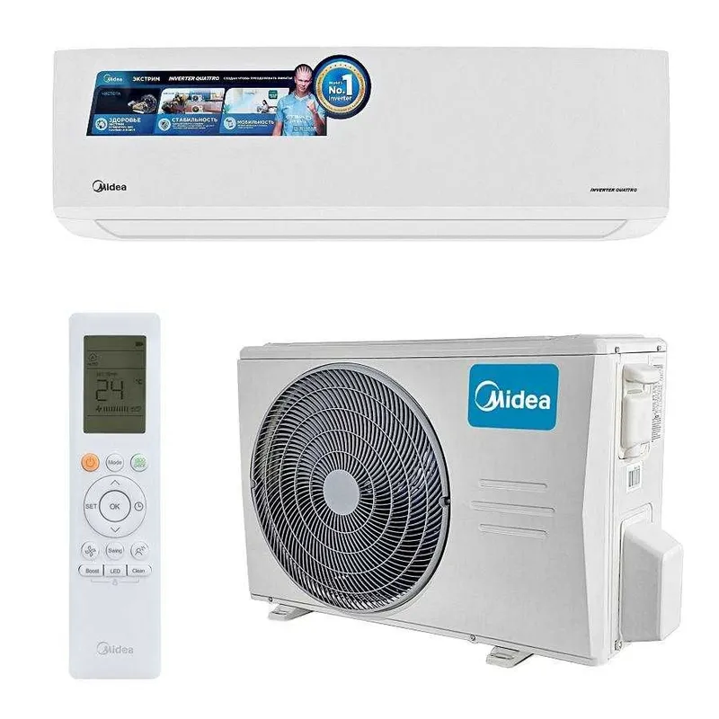Кондиционер Midea модель ALBA - 9,000 Btu / Inverter / wi-fi/ Доставка 1 Кондиционер Midea модель ALBA - 9,000 Btu / Inverter / wi-fi/ Доставка 1