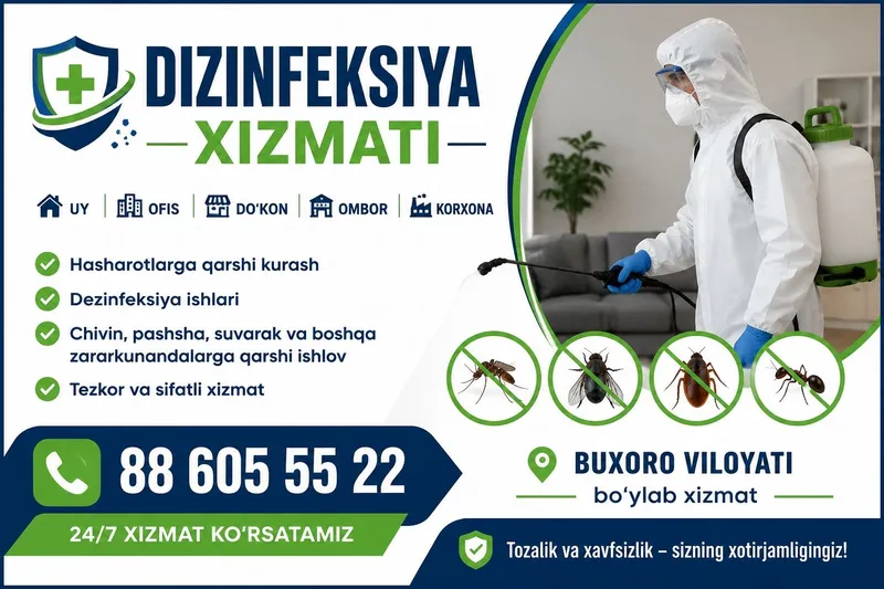 Dizinfeksiya xizmati 1 Dizinfeksiya xizmati 1