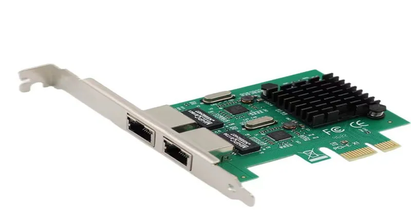 PCI DUAL gigabit lan port