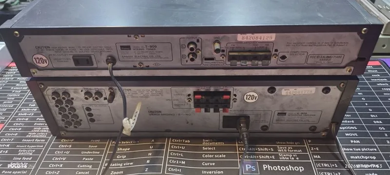 Усилитель Sansui A-909 , в отличном состоянии. 8