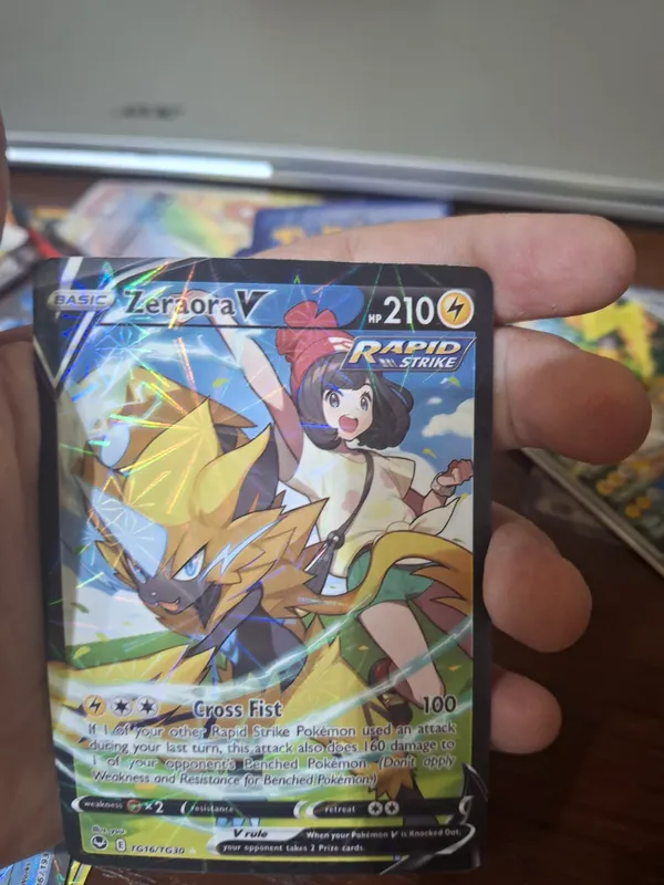 pokemon card Zeraora 1 pokemon card Zeraora 1