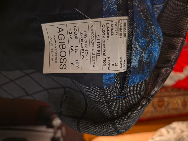 Пиджак мужской AGIBOSS 66 size 5