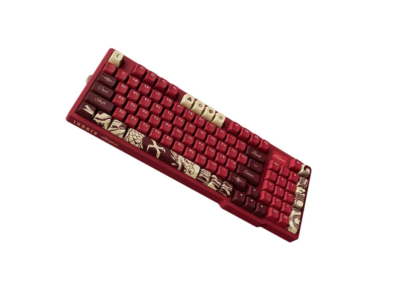\ Игровой набор Lunacy Longwei Red (клавиатура + коврик) 2