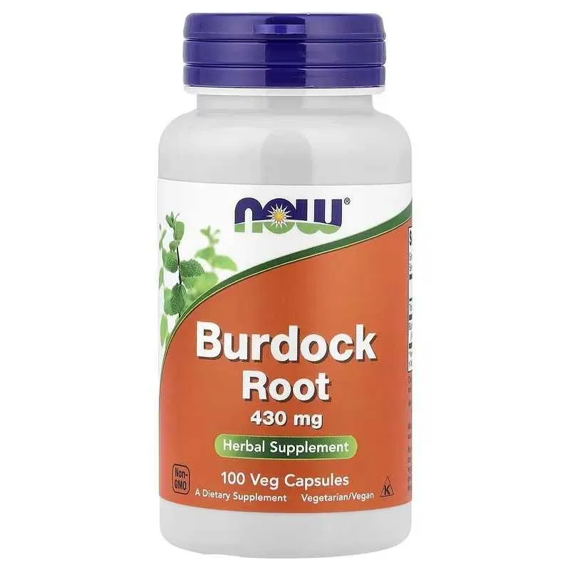NOW Foods Burdock Root корень лопуха — фото 1