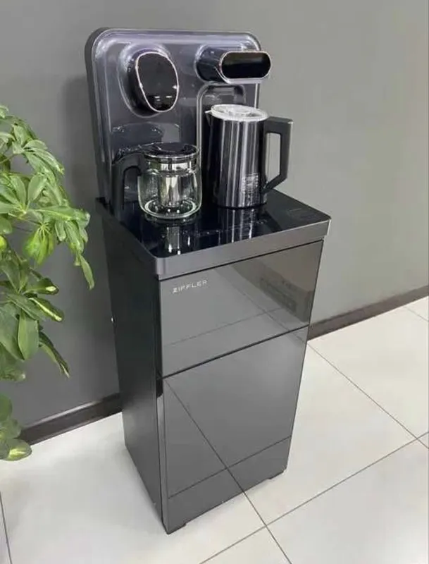 Кулер для воды Ziffler Black + Tea Bar, нижней загрузки. супер цена. — фото 1