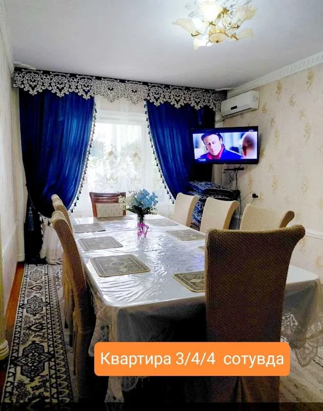 Квартира сотувда 3\4\4 Мебель техникаси б\н Кибрай рн Ботаника мфй 1 Квартира сотувда 3\4\4 Мебель техникаси б\н Кибрай рн Ботаника мфй 1