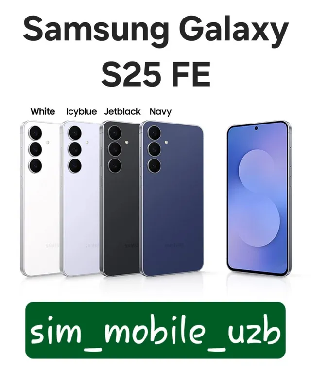 Samsung Galaxy S25 FE (2026) — суперскидка + гарантия + доставка 1 Samsung Galaxy S25 FE (2026) — суперскидка + гарантия + доставка 1