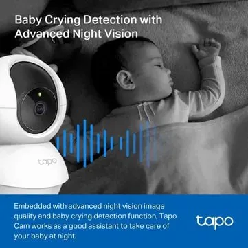 TP-Link Tapo C211 3MP kamera — bolangiz uchun aqlli videonyanya