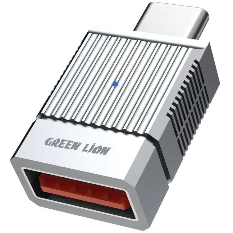 OTG Green Lion металлический OTG USB 3.0