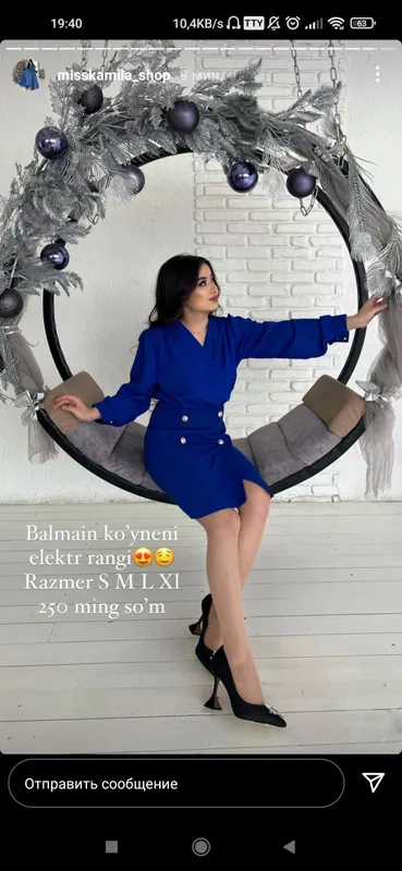 Koʻylak klassik usulda yangi kiyilmagan razmer M
