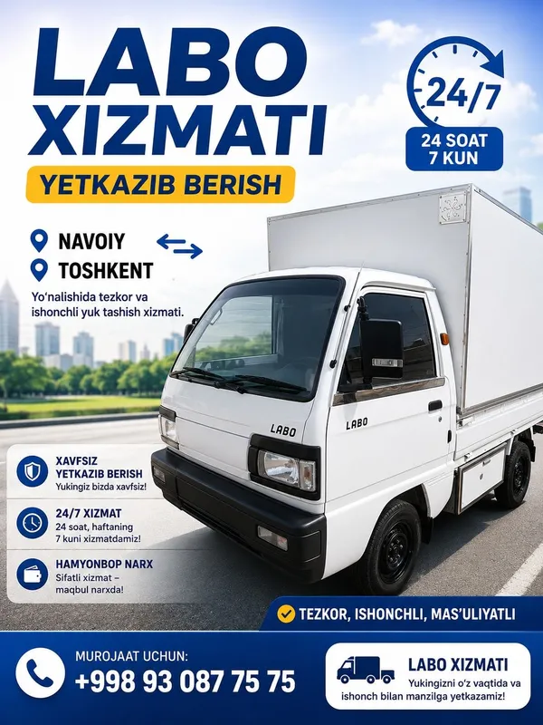 Labo xizmati24/7 Labo xizmati24/7