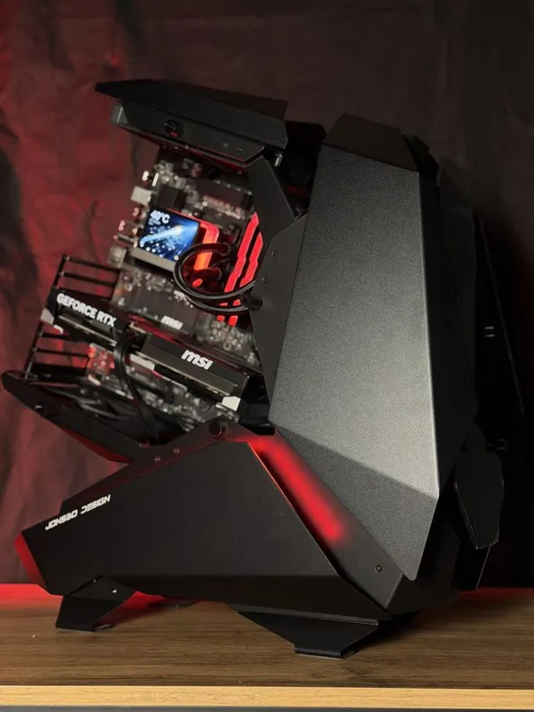 amd ryzen 7 7800x3d rtx 5070 12 gb kompyuter
