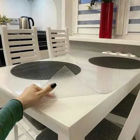 Клеёнка и гибкое стекло на стол — опт и розница — фото 1