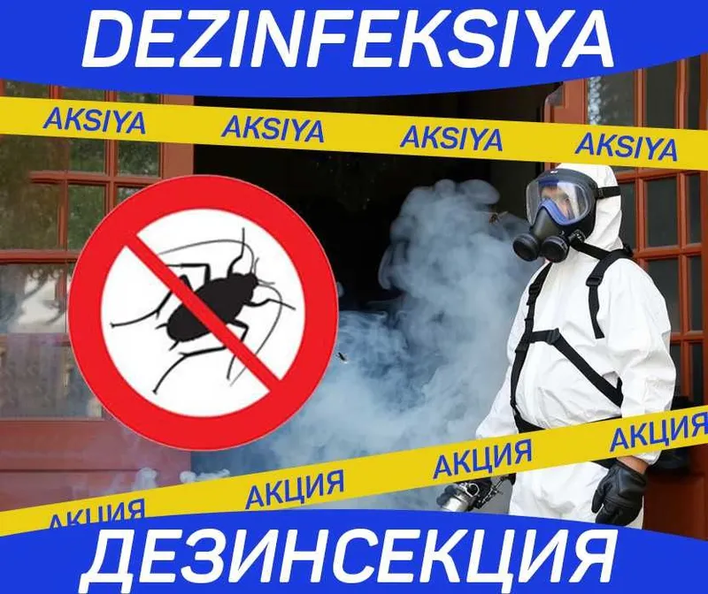 Dezinfeksiya klop klapa Дезинфекция от клопов клапа мышей таракан клоп
