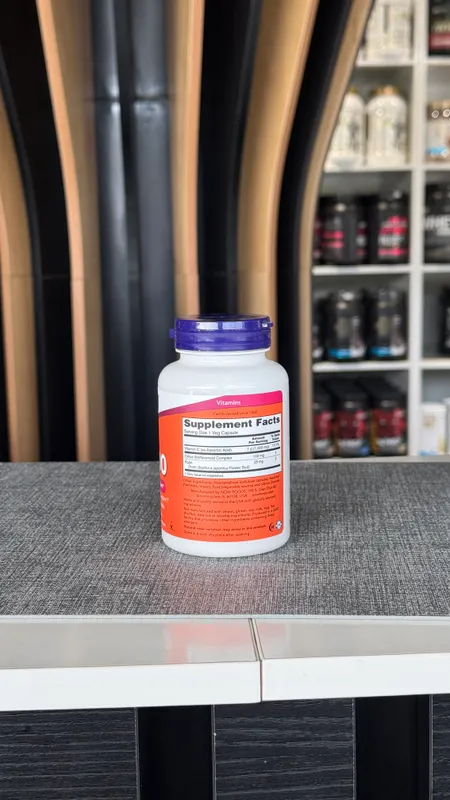Now Foods Vitamin C 100 veg capsules. — фото 2