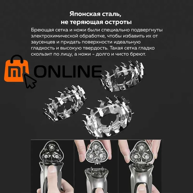 Aksiya! Enchen BlackStone 3 Electric Shaver elektr soqol olish mashinasi 3 Aksiya! Enchen BlackStone 3 Electric Shaver elektr soqol olish mashinasi 3