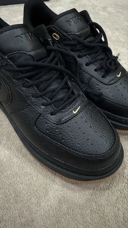 Nike Air Force ( черного цвета ). — фото 5