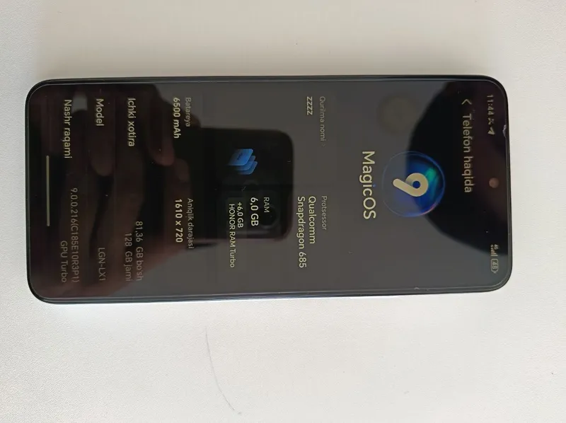 honor x7d 6 128 ГБ 2