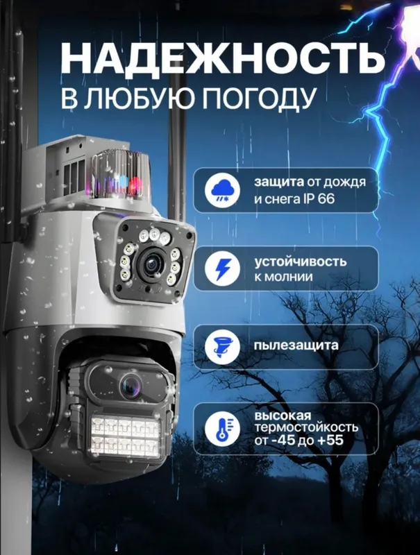 Wifi kamera smart camera zoom 8x 9mp — фото 1