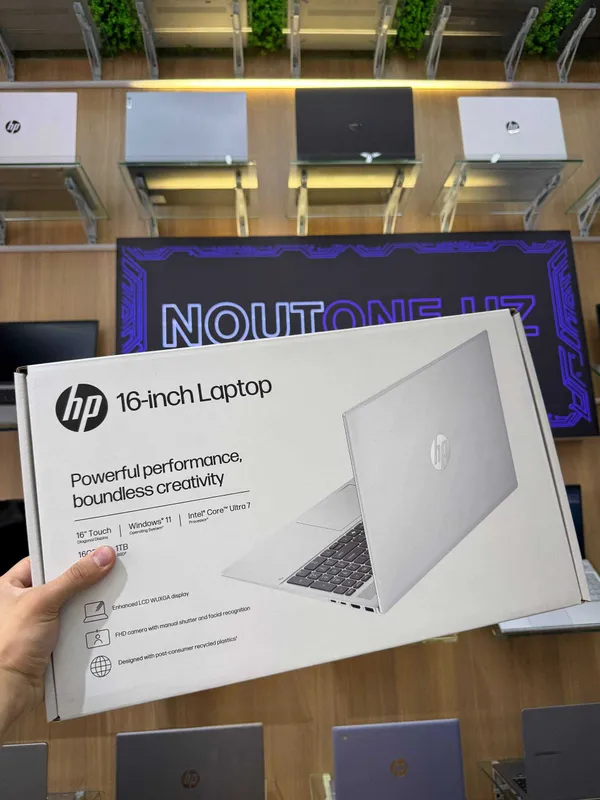 Noutbuk HP OmniBook 5 Al Intel Ultra 7 255U 16/512 GB 16.0" 2K Touch — фото 3