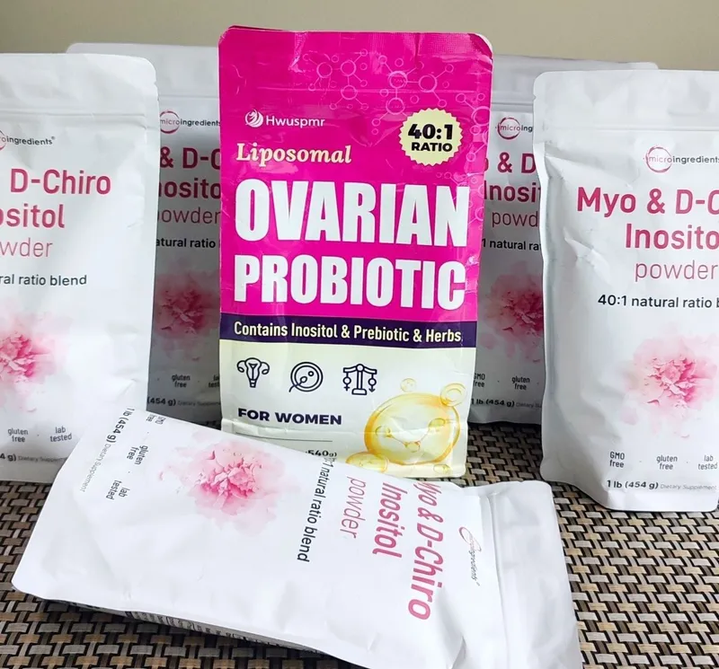Мио-инозитол д хиро,Myo D-Chiro inositol,folic acid,vitex,probiotik — фото 3