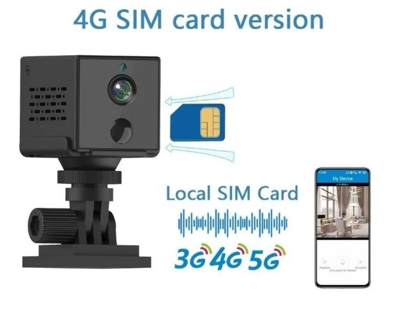 4G Sim karta batareyaLi kamera — фото 1