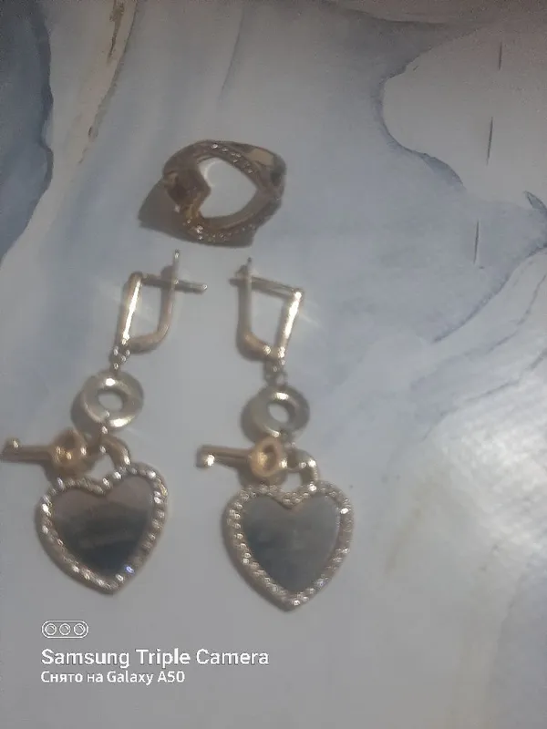 Серги и колечка TIFFANYSCVO
