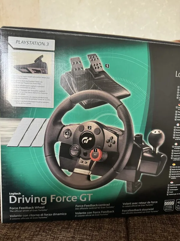 Игровой руль с педалями Logitech Driving Forse GT 2
