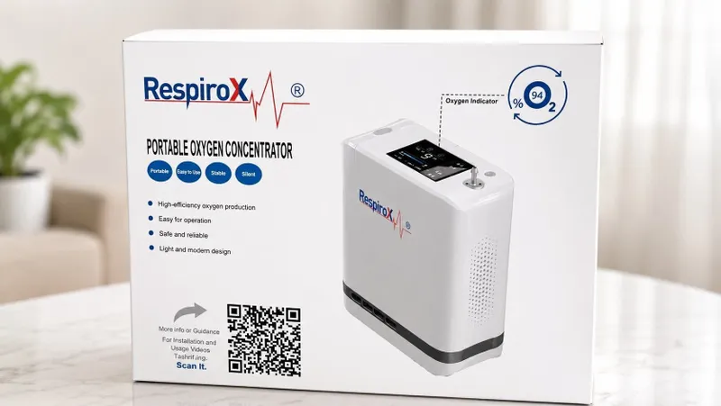 Портативный кислородный концентратор RespiroX 1 Портативный кислородный концентратор RespiroX 1