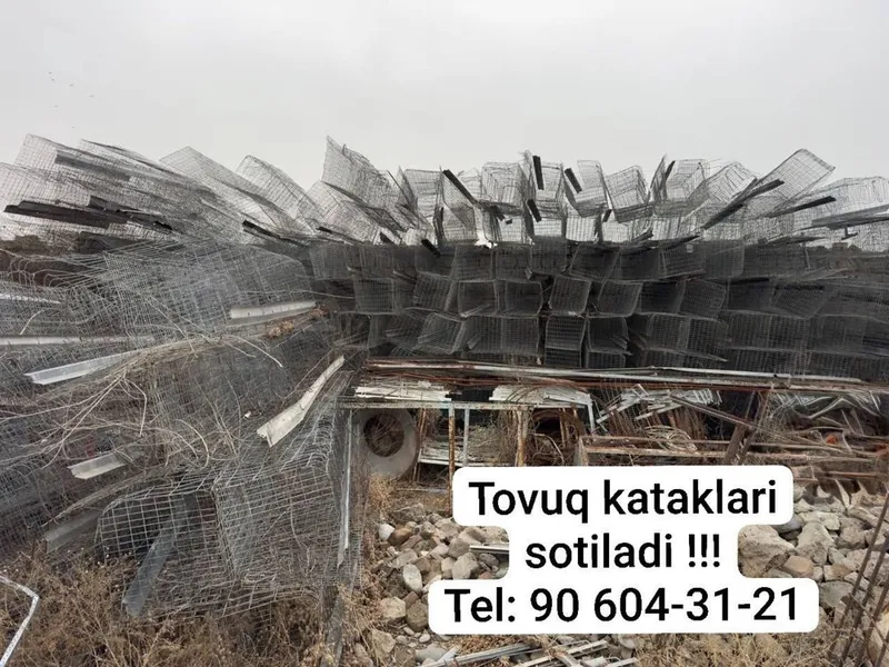 Tovuq kataklari sotiladi arzon narxda 5000 sumdan nomer telefon 906043