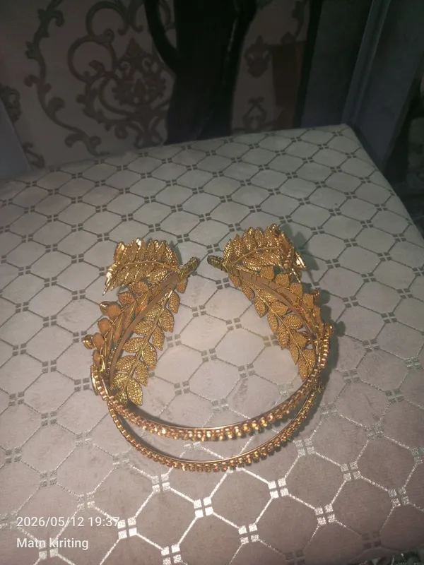 sariq toshli diadema -nafis va yorqin — фото 2