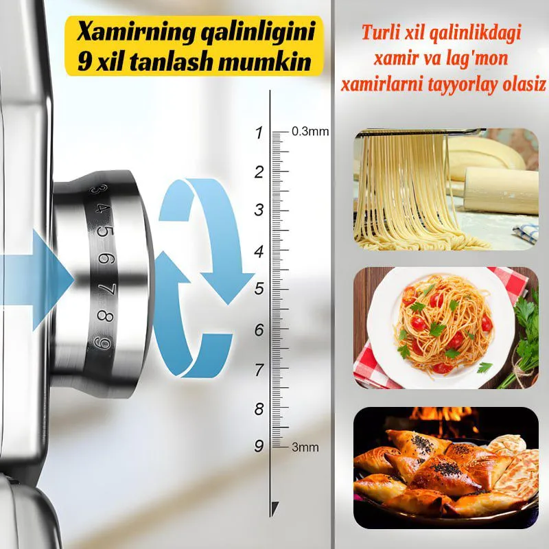 Pressli makaron tayyorlagich + Ko‘chma blender — фото 2
