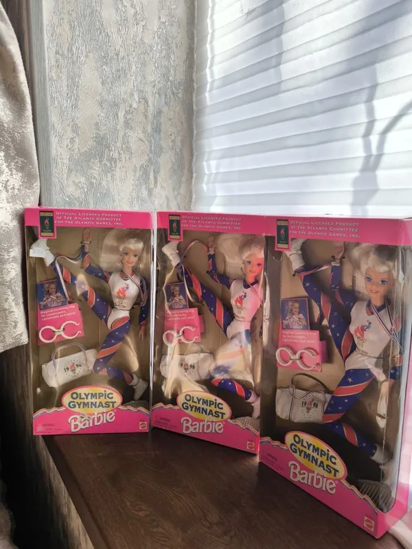 Barbie olimpic gymnast 1996 год оригинал
