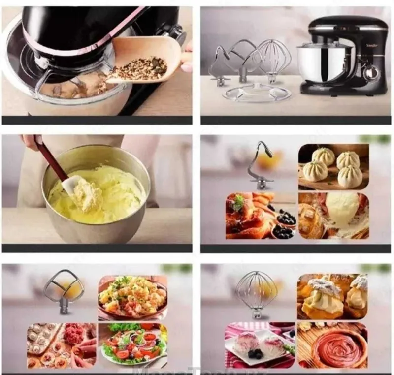 Планетарный миксер Промышленный с чашкой Stand Mixer Mikser sf-8064 3 Планетарный миксер Промышленный с чашкой Stand Mixer Mikser sf-8064 3