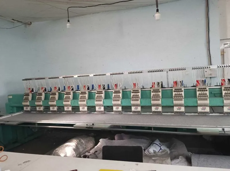 Продается промышленная вышивальная машина Tajima TFSN-912 (12 голов)