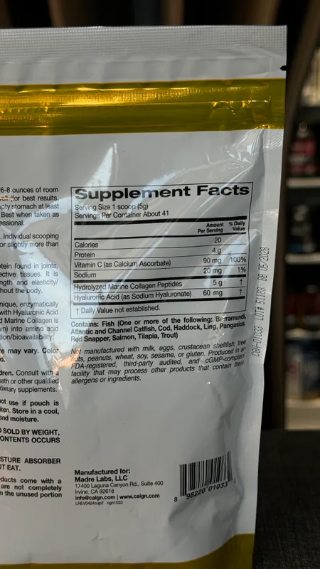 California Gold Nutrition Collagen Up 206 gr. — фото 4