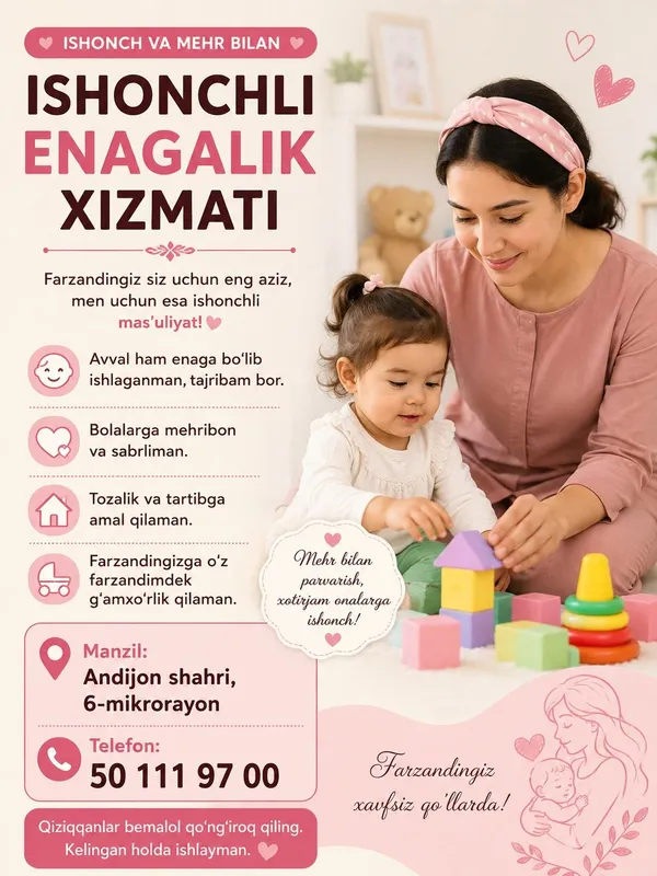 Enagalik qilaman Enagalik qilaman