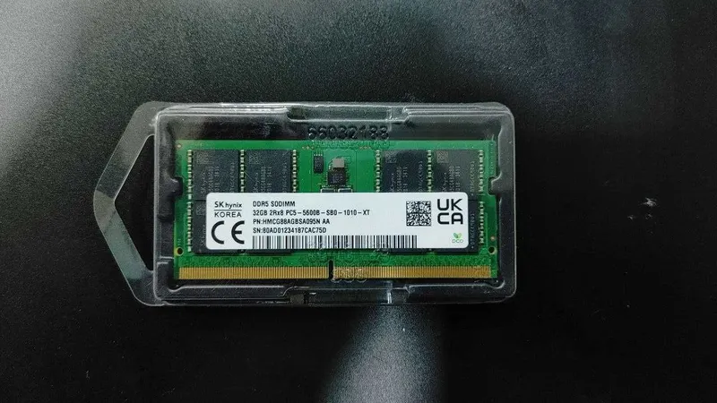 DDR5 32gb 5600. DDR4 32gb 3200 SODIMM оперативный память для ноутбука. — фото 1