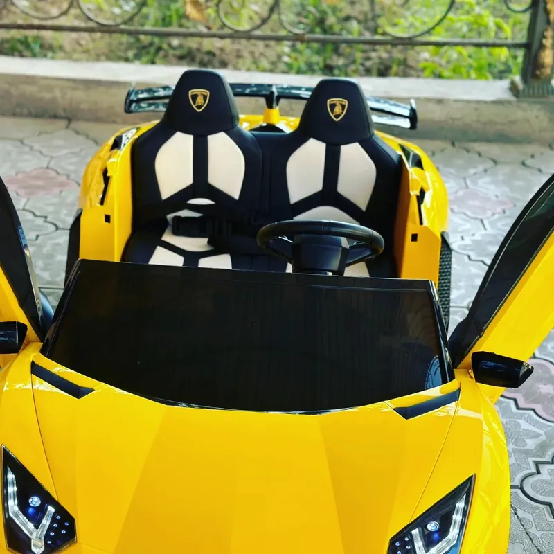 Lamborghini Aventador двухместная детская машина bolalar mashinasi 4x4 6