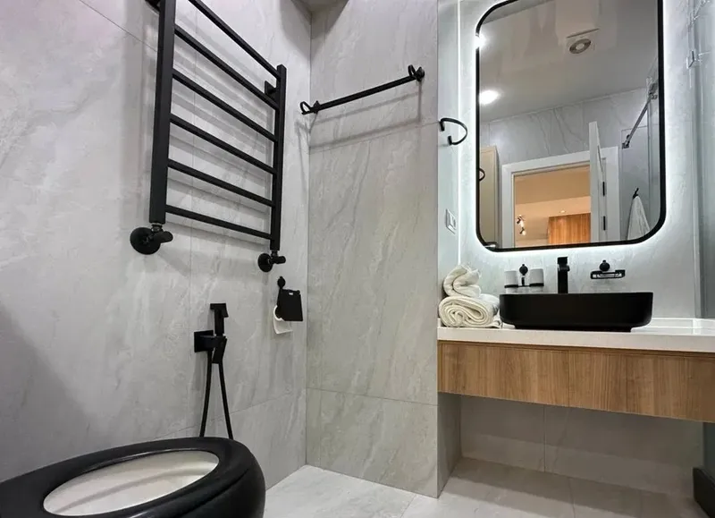 Gospitalniy • 3 xona • 105 m² • 6/12-qavat 9 Gospitalniy • 3 xona • 105 m² • 6/12-qavat 9