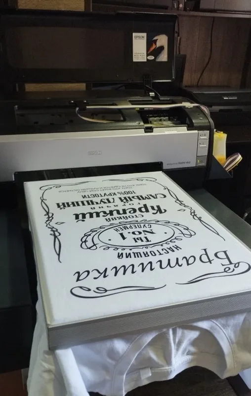 Текстильный принтер А3 (Epson 1410) DTG/DTF — готовый бизнес 4 Текстильный принтер А3 (Epson 1410) DTG/DTF — готовый бизнес 4