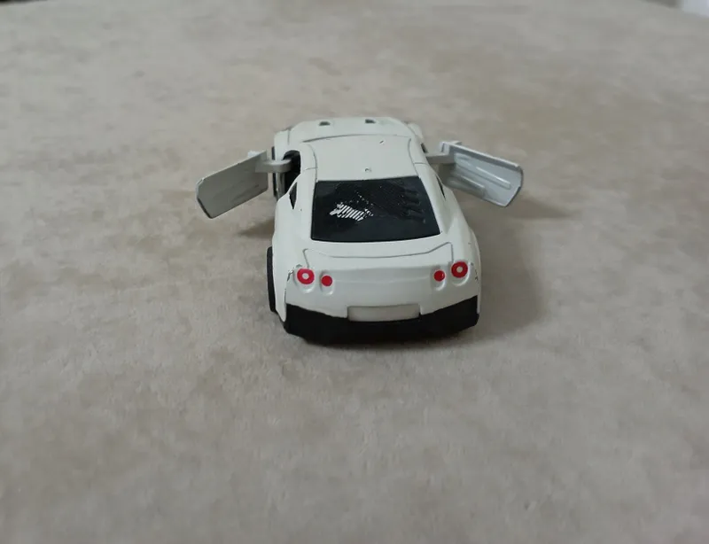 Железная машинка Nissan gtr am3 sport игрушка. — фото 3