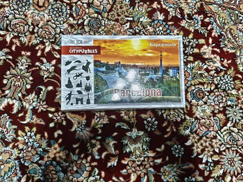 Пазл wooden citypuzzles Барселона 1 Пазл wooden citypuzzles Барселона 1