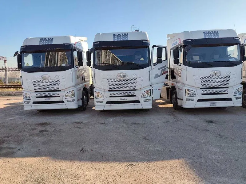 Седельный тягач FAW JH6 4x2 CNG (на метане) — фото 3