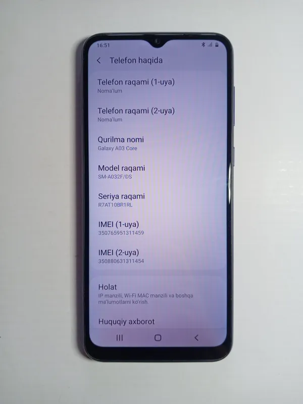 Samsung Galaxy A03 Core — фото 3