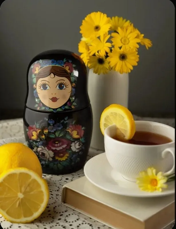 Чайницы коллекционные "Матрёшки". Новые 6