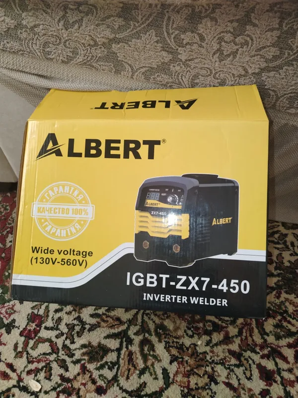 Инверторный сварочный аппарат ALBERT IGBT-ZX7-450
