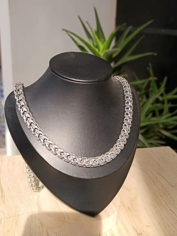 Серебряная тросик цепочка, гурмет, проба 925, вес 93,63, длина 63 см,
