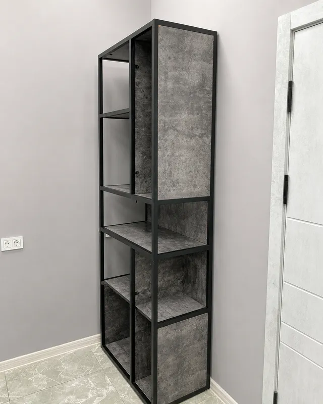 LOFT uslubidagi zamonaviy stellaj | стеллаж 1