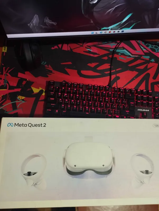 Meta quest 2 в хорошем состоянии
